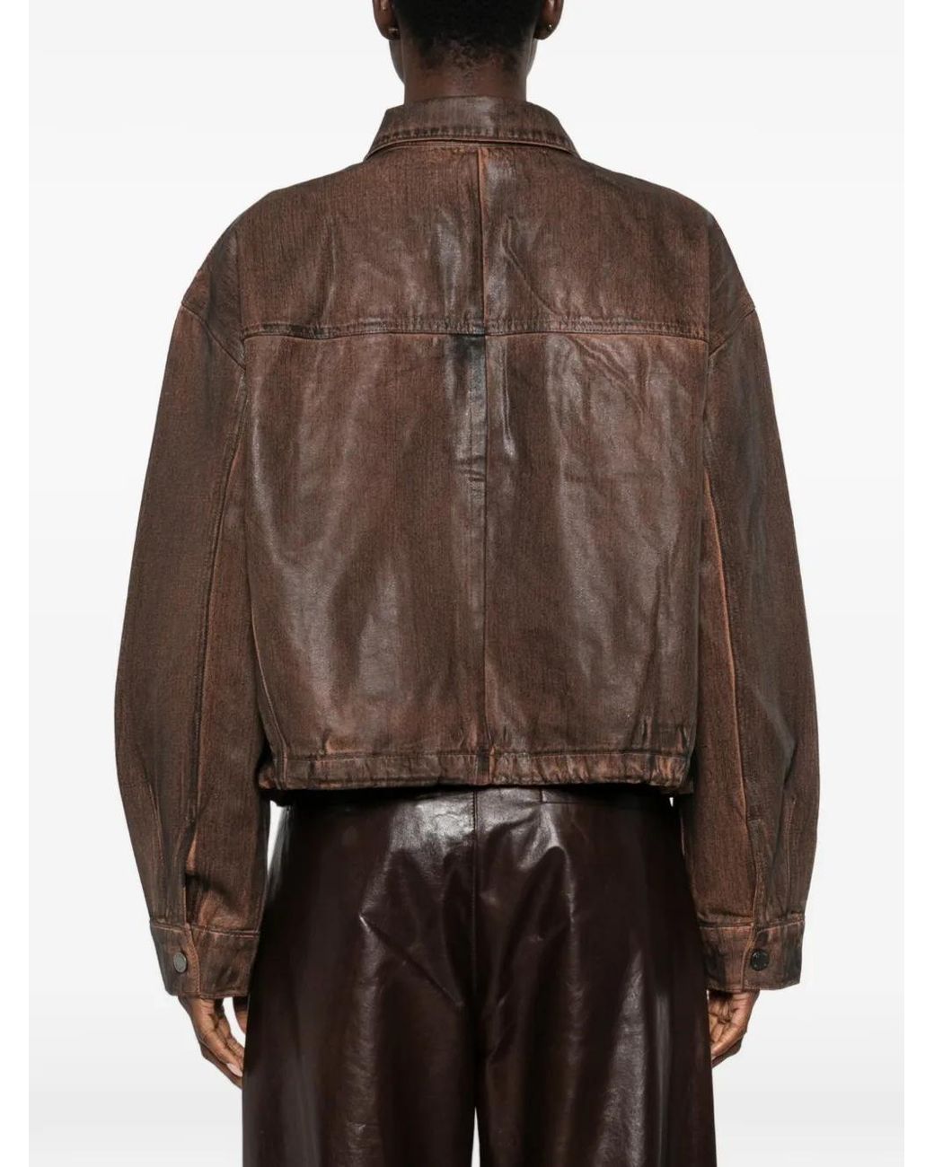 Gestuz Brown Gzcellie Chest Pocket Jacket