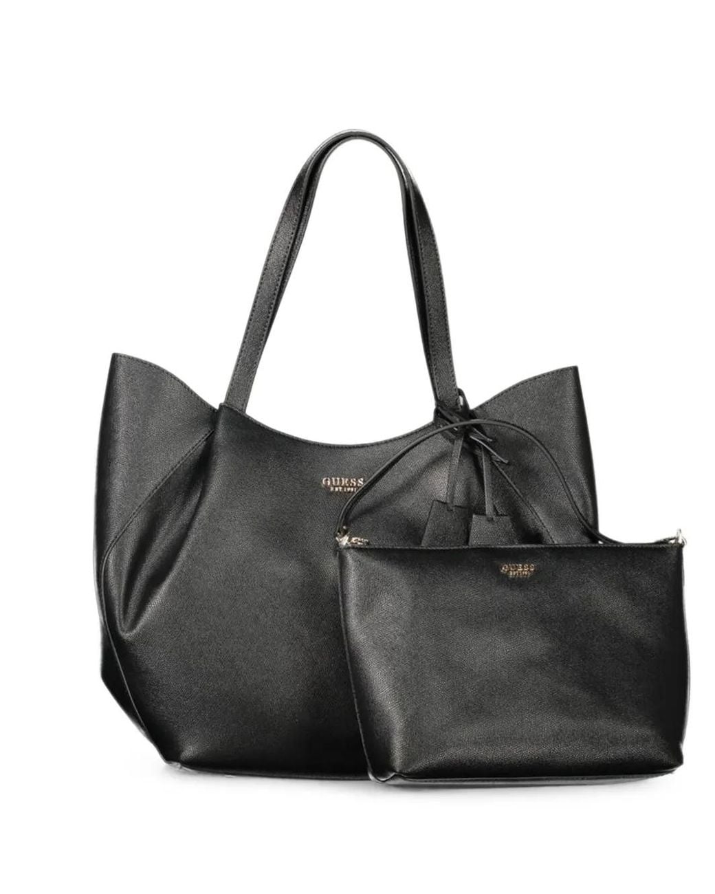 Guess Black Amorette Tote Bag