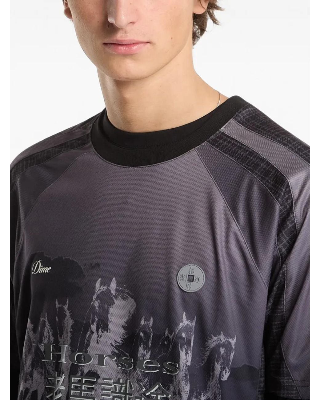 Dime Gray Year Of The Horse Jersey for men