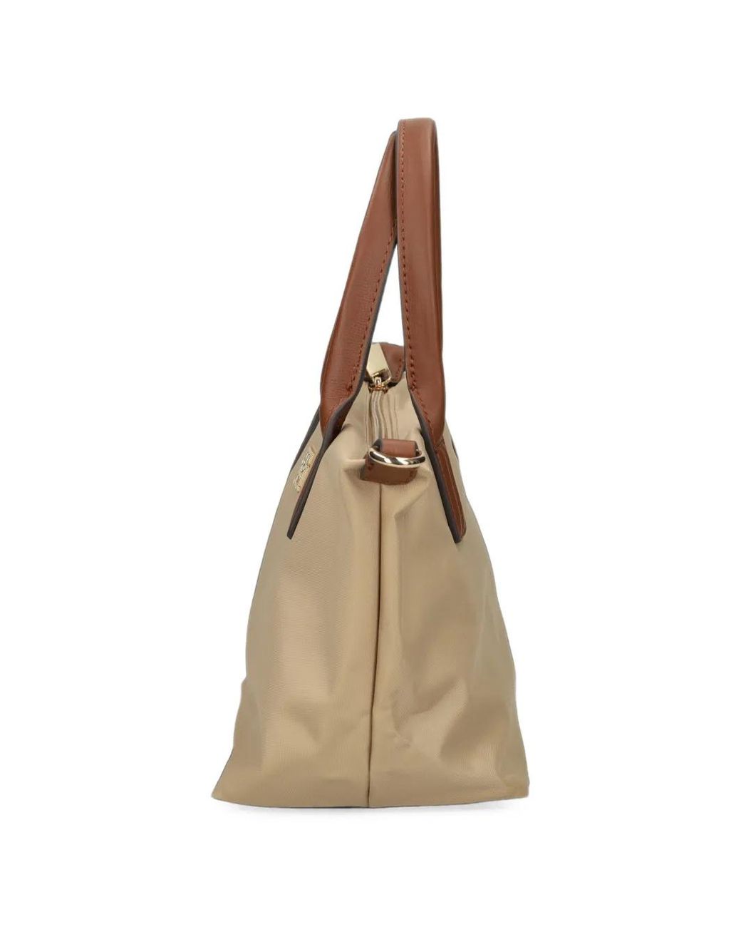 Tommy Hilfiger Metallic Popette Logo-Plaque Tote Bag