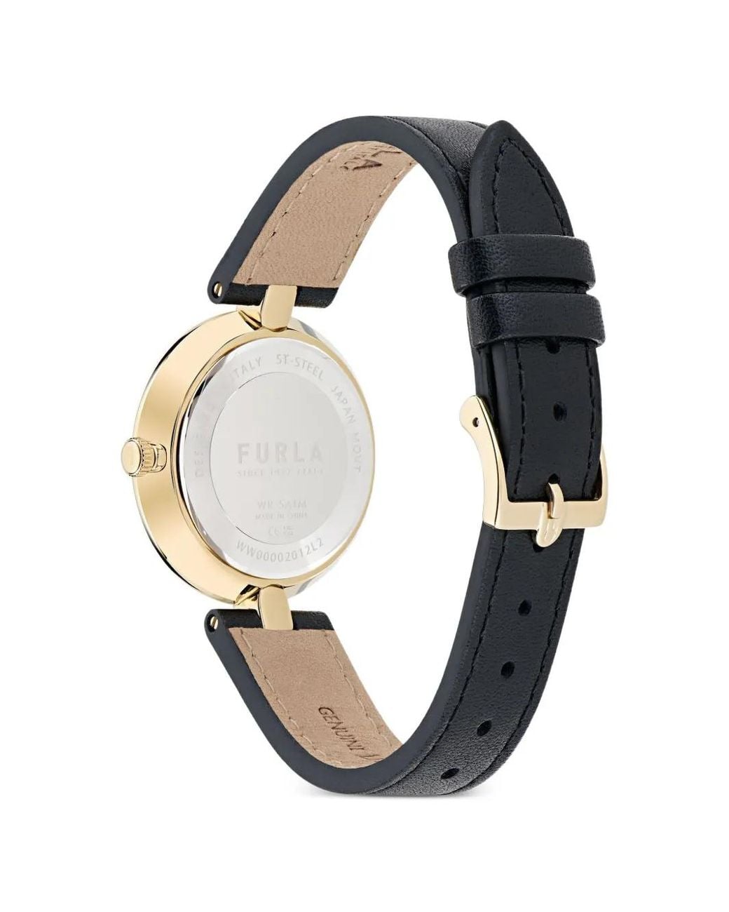 Furla White Logo Links 34Mm Watch