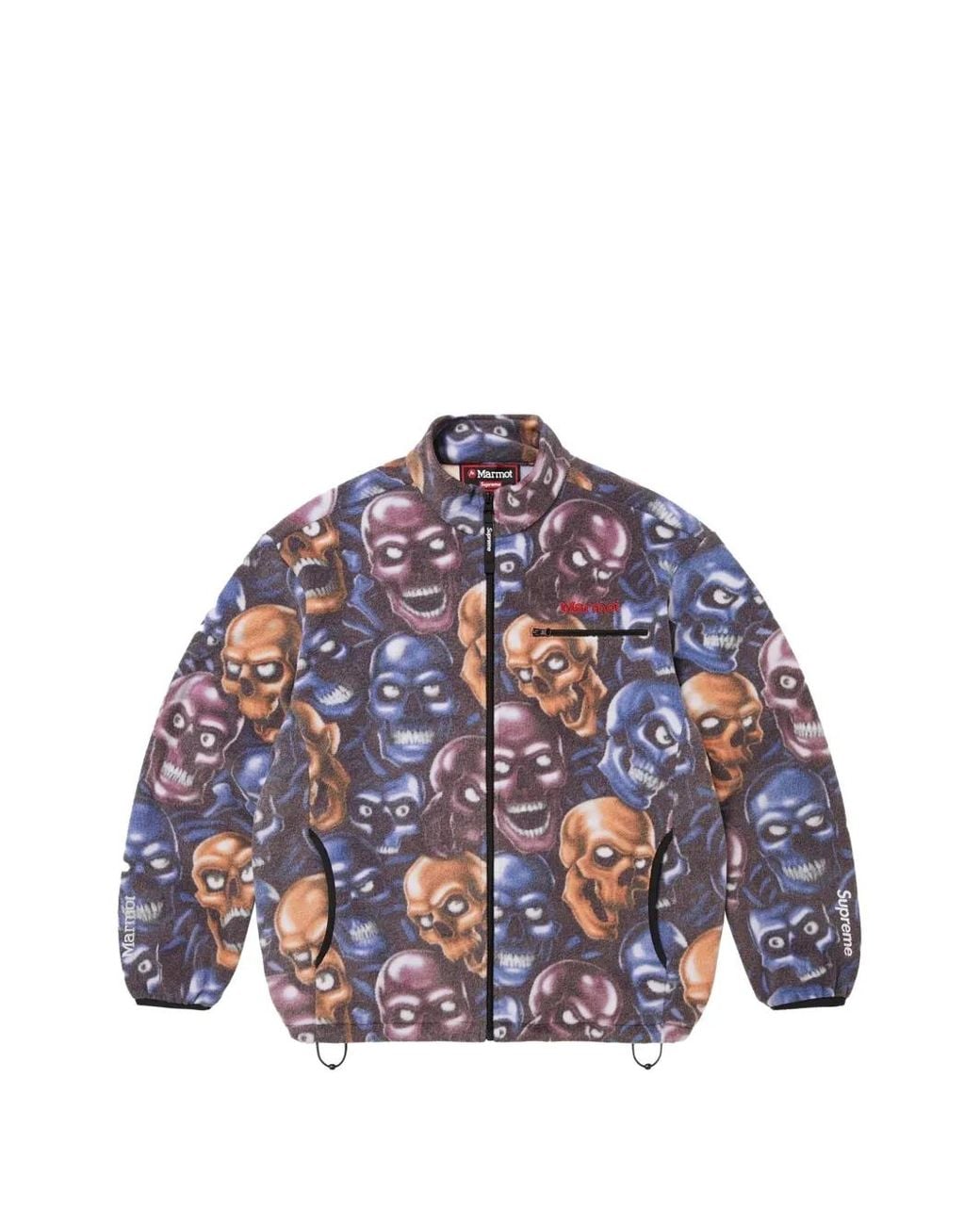 Supreme Blue X Marmot Skull-Print Jacket for men