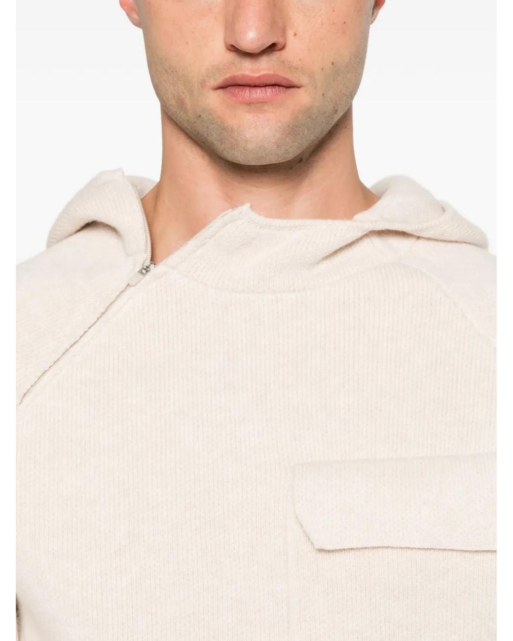 RC Outdoor Supply White Quarter-Zip Hoodie for men