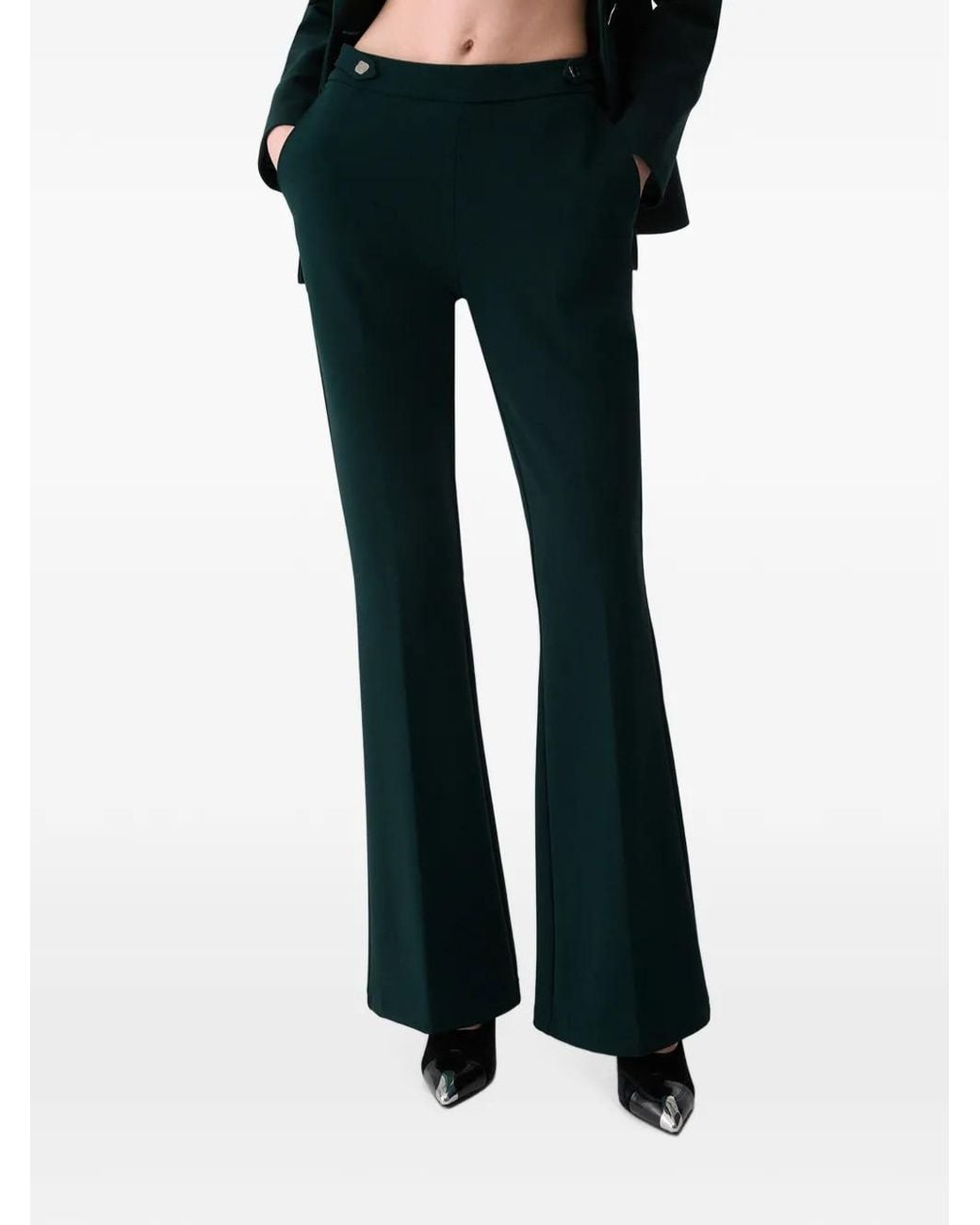 Liu Jo Black Elegant Flare Pants