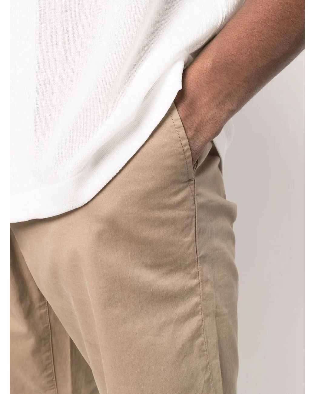 Woolrich Natural Shorts Beige for men