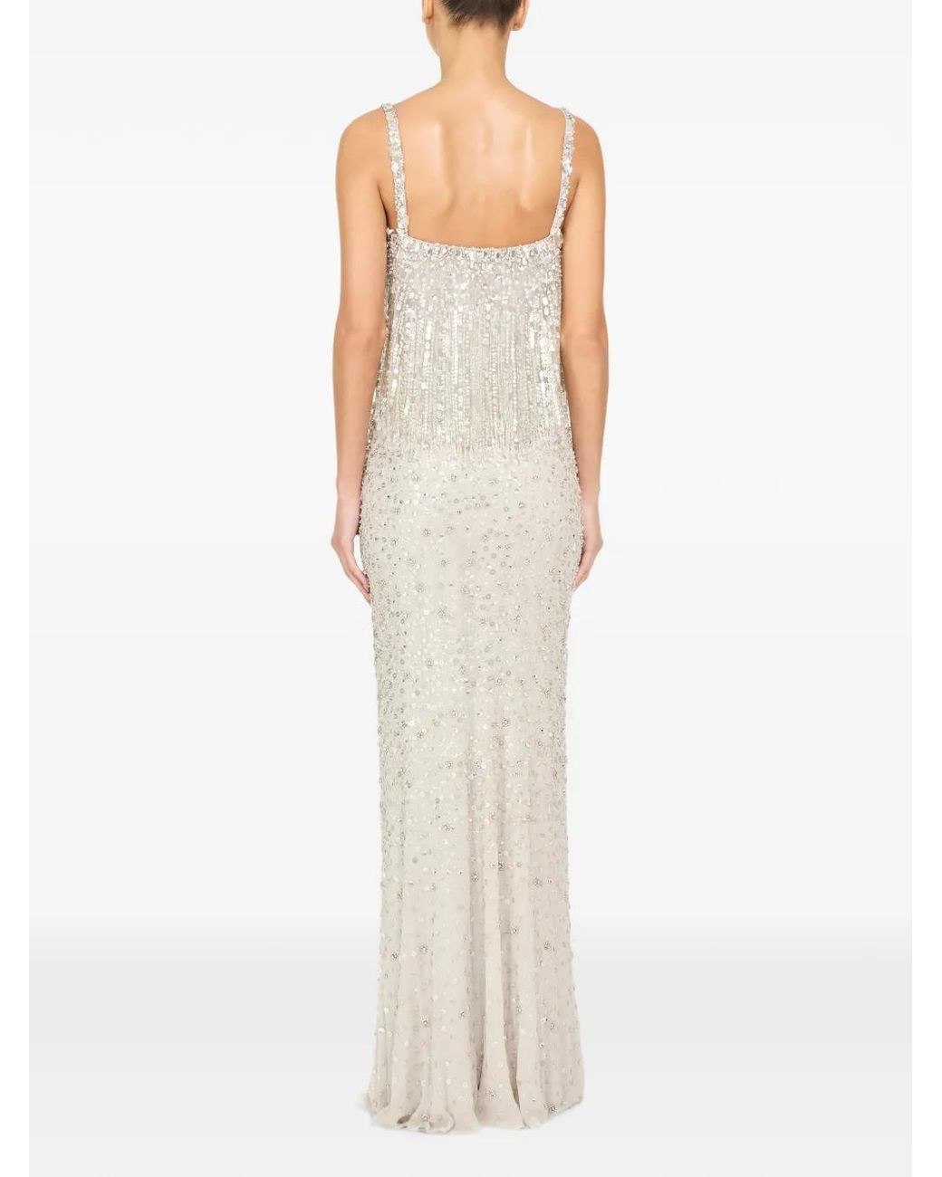 Jenny Packham White Iris Dress