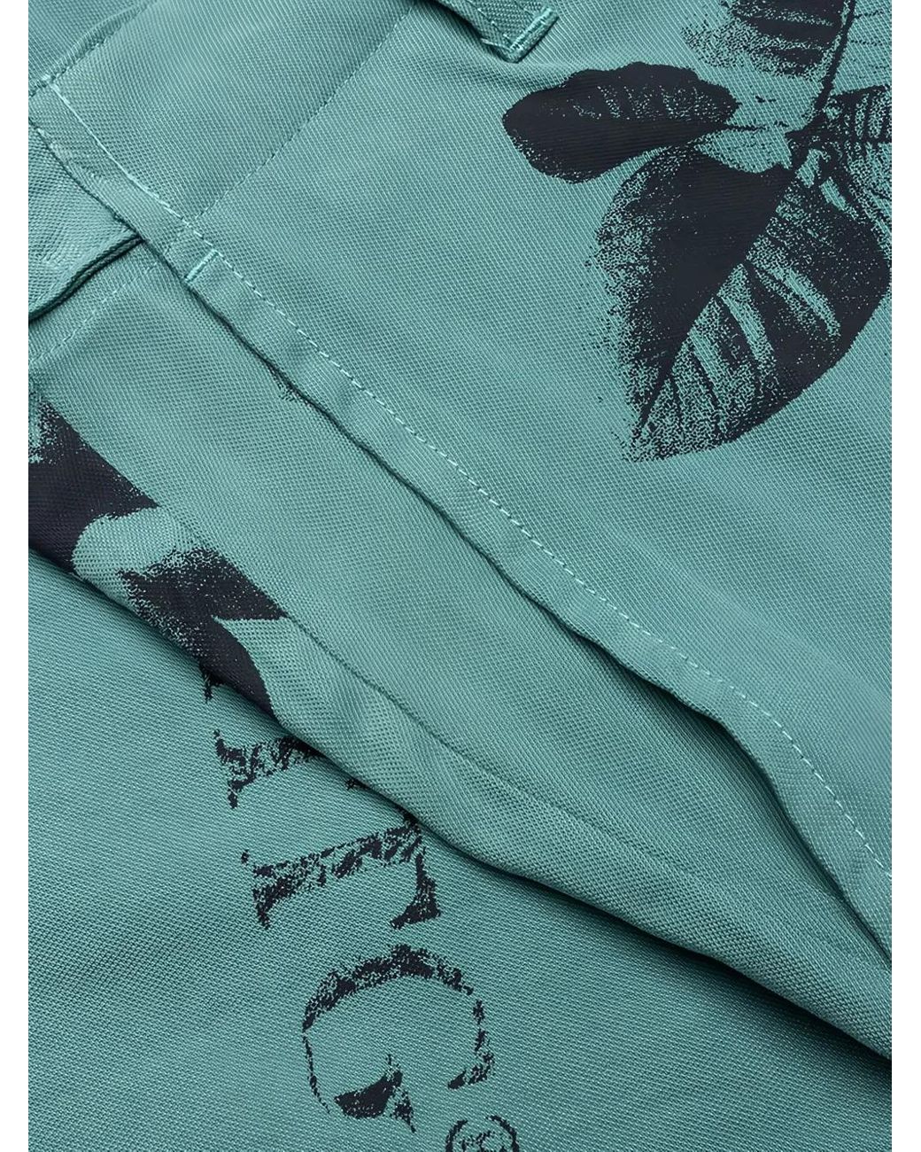 Honor The Gift Green Floral-Print Shorts for men