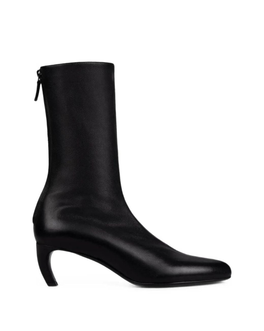 Victoria Beckham Black Harlow Stretch-Leather Boots