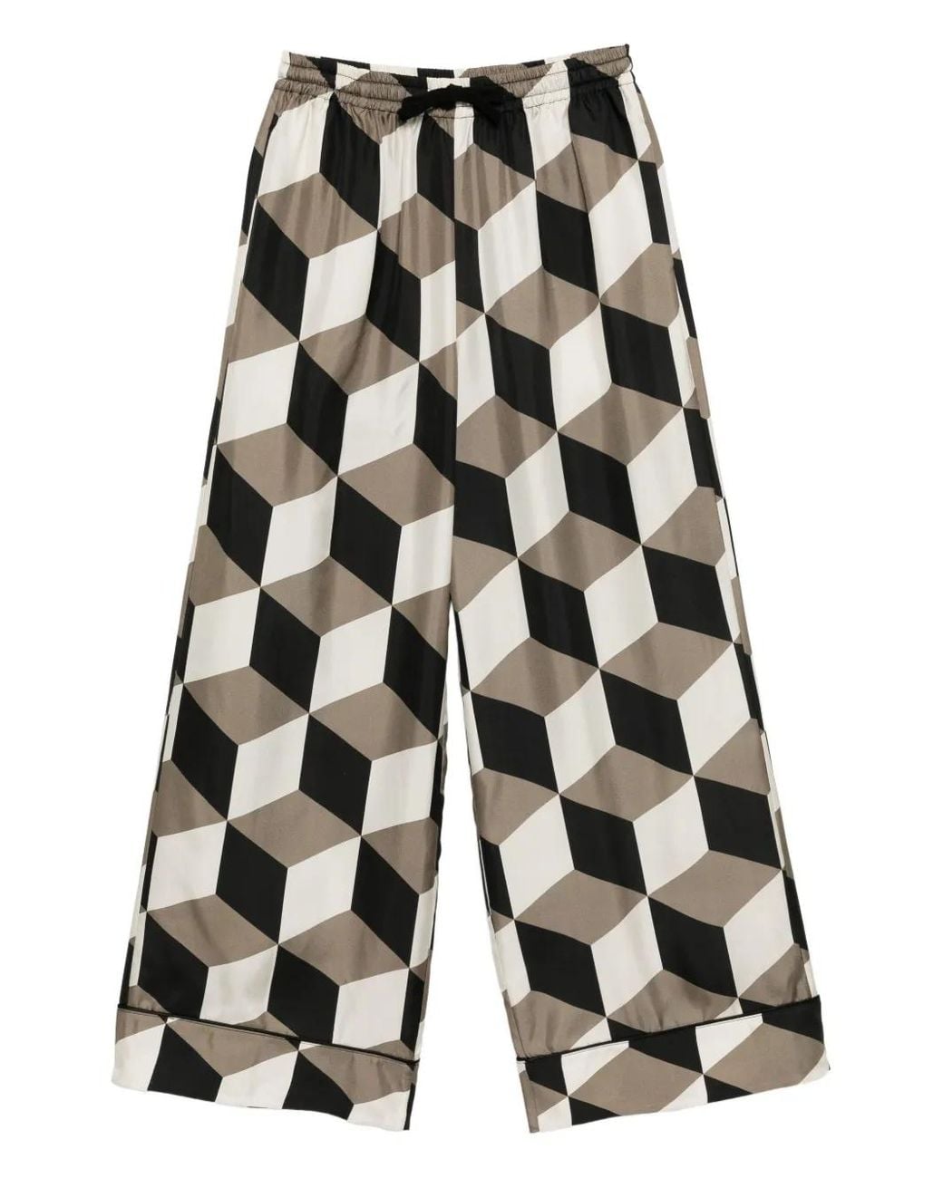 Cynthia Rowley White The Illusion Trousers