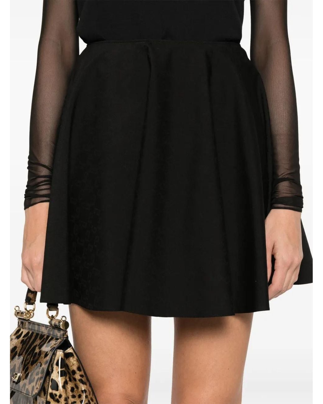 Givenchy Rok Met Monogram 72-Jacquard in het Black