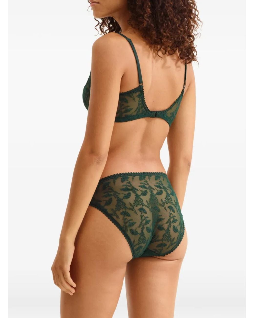 Eres Gray Brin Crop Top Bra