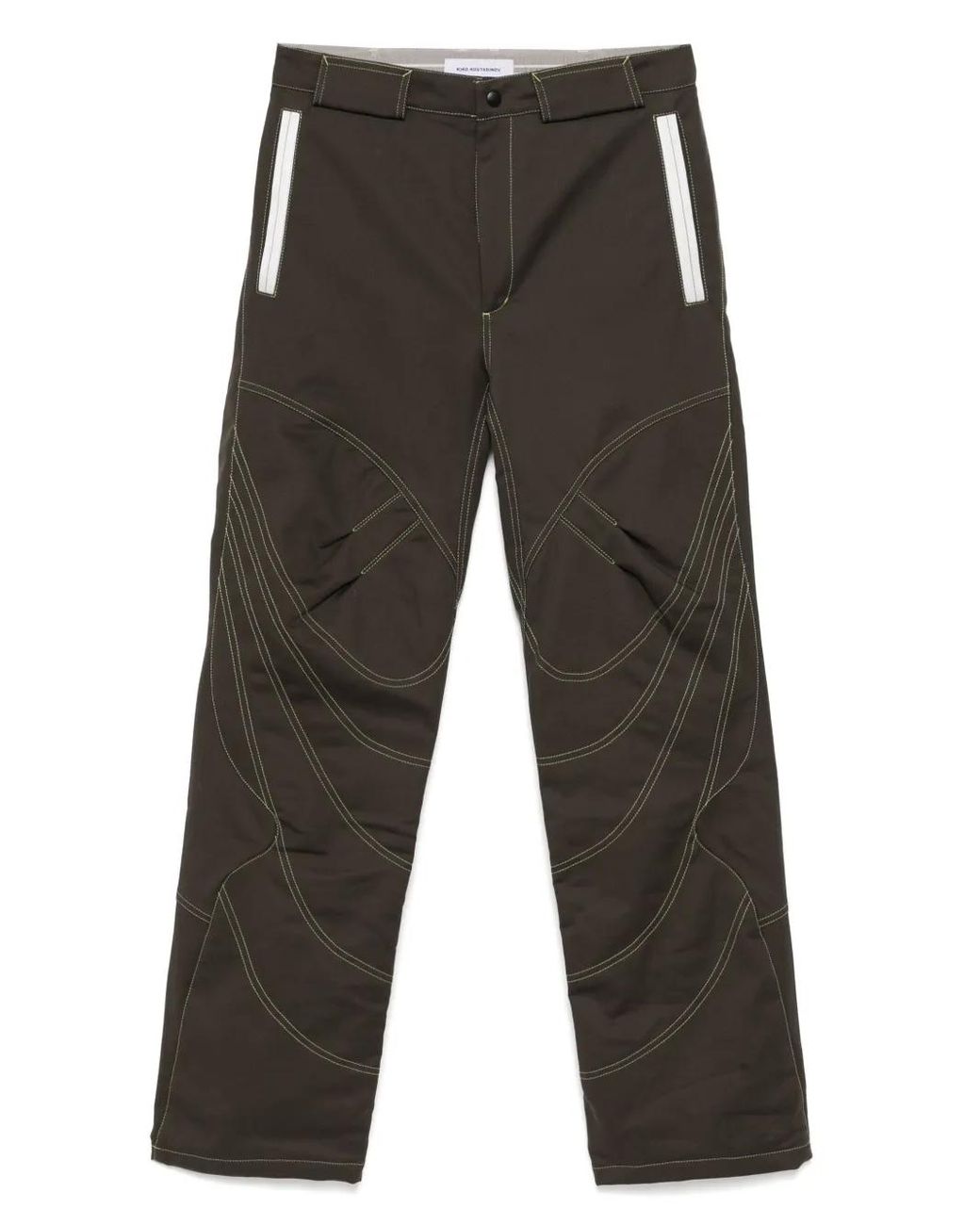 Kiko Kostadinov Solix Zip Trousers in Gray for Men | Lyst