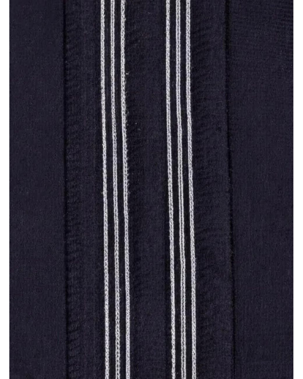 Orlebar Brown Blue Horton Chevron-Stripe T-Shirt for men