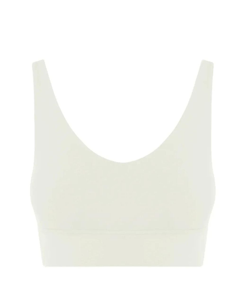 AMADAWEAR White Unique Sports Bra