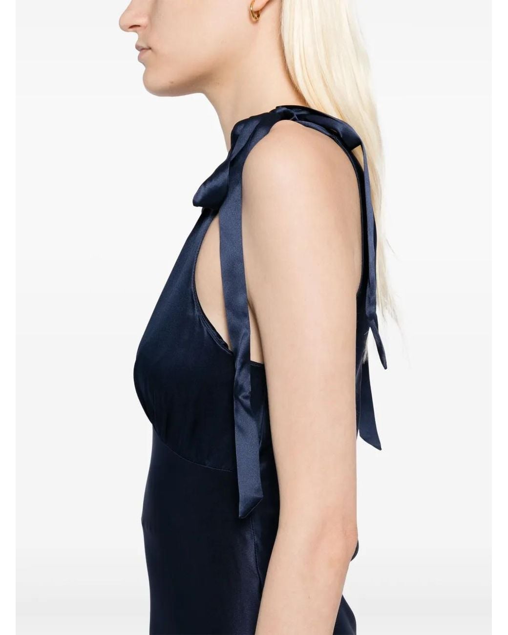Reformation Blue Pernille Dress