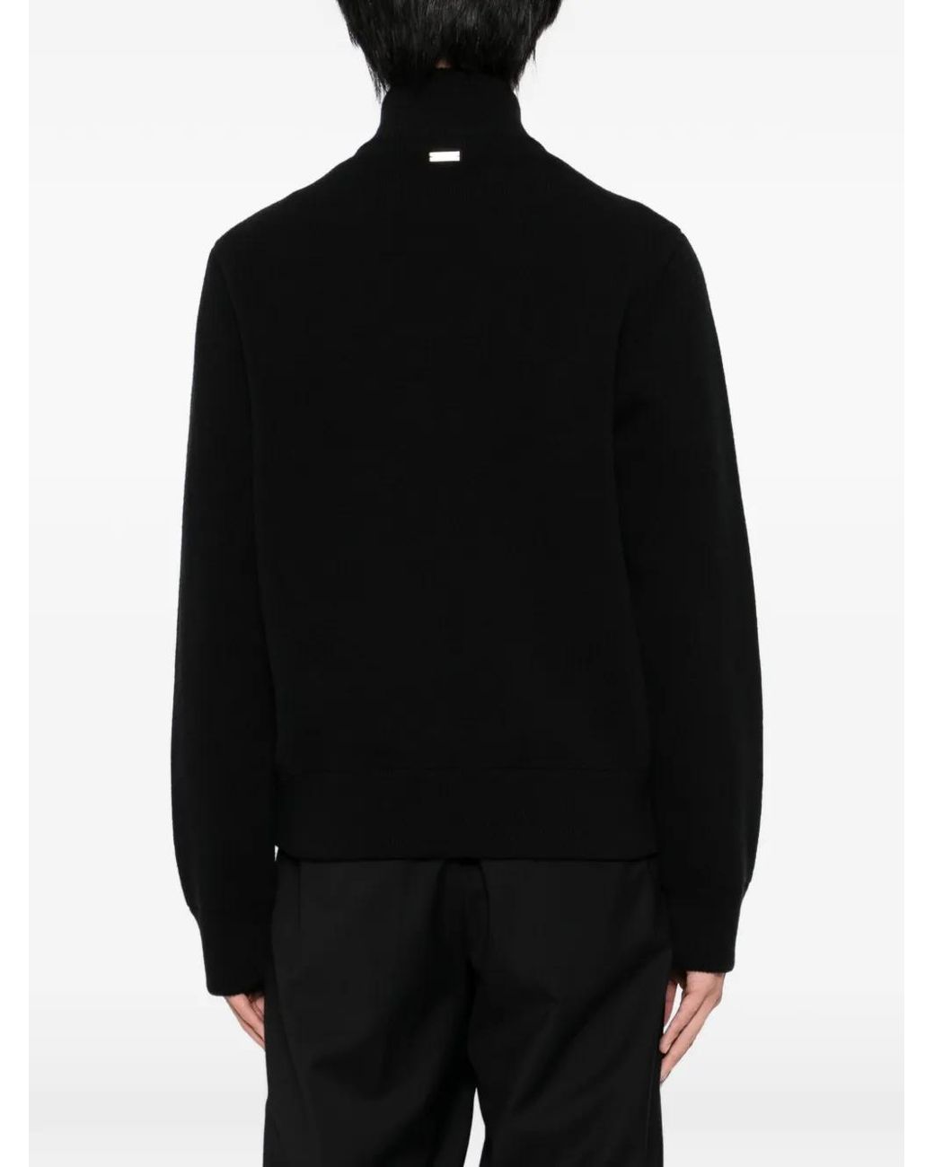 Chaqueta Bómber Con Cremallera Ferragamo de hombre de color Black