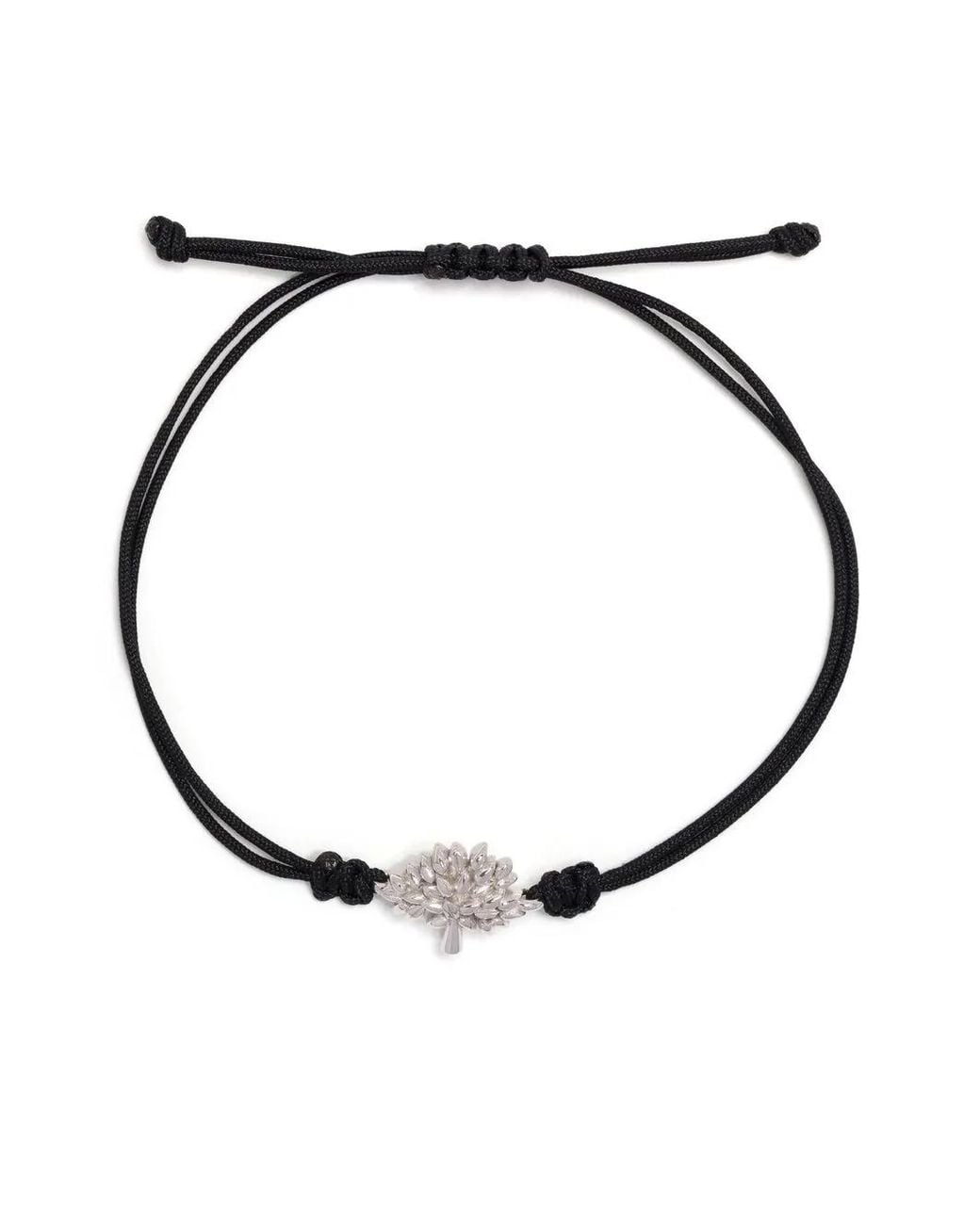 Mulberry Black Tree Cord Bracelet
