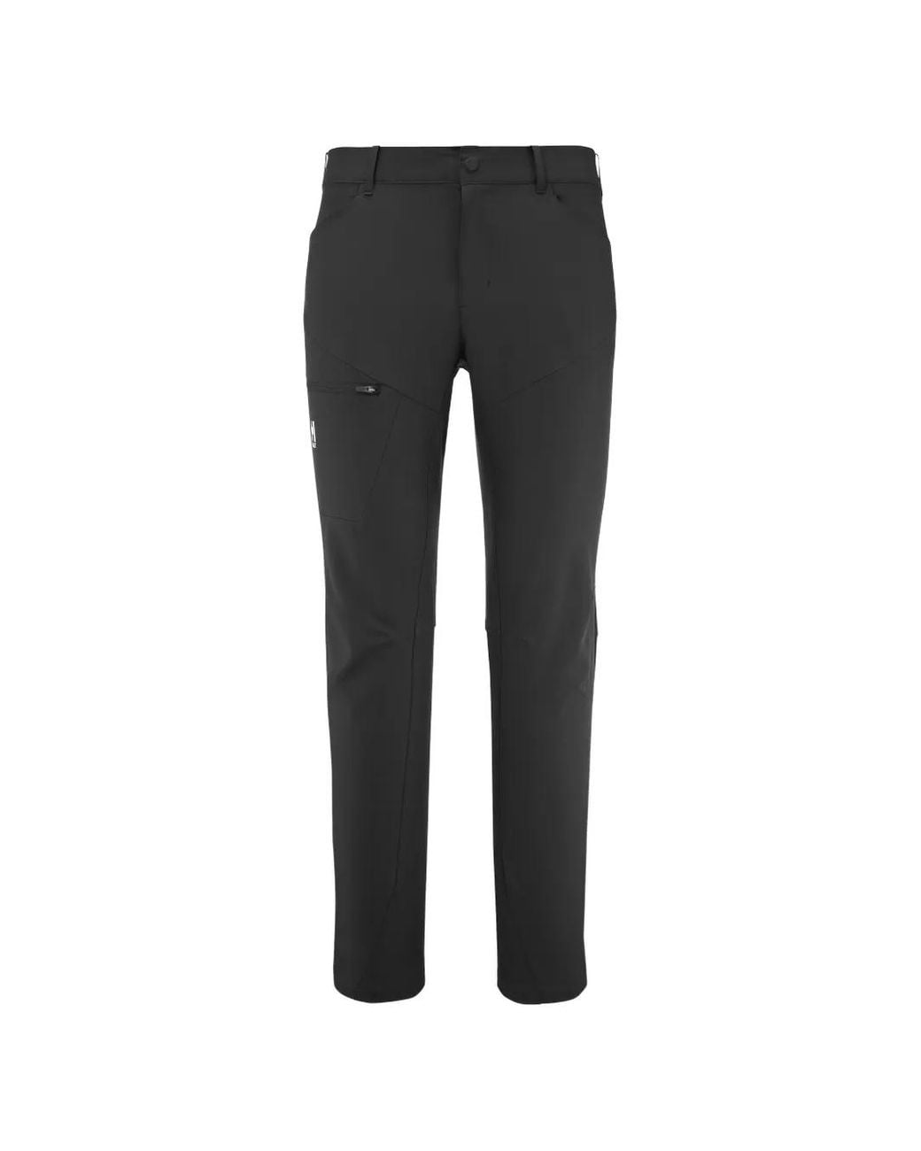 Pascal Millet Black Pantalon Wanaka À Logo Imprimé for men