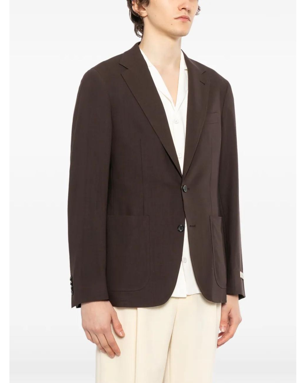 Canali Black Kei Blazer for men