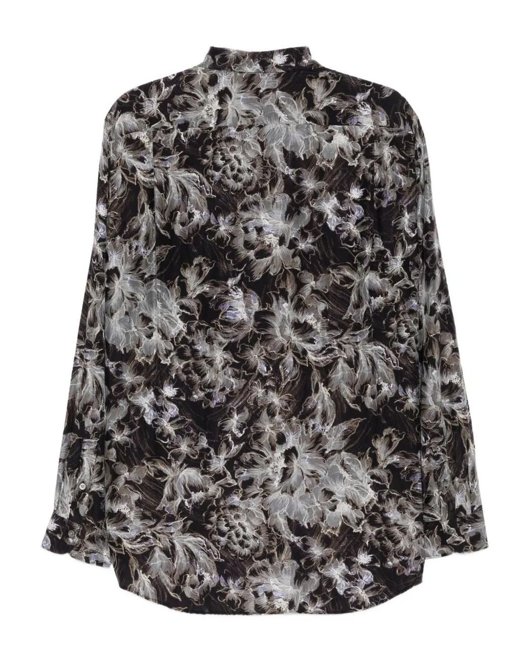 CALMLENCE Gray Printed Shirt for men