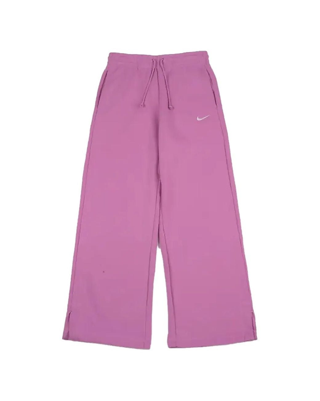 Nike Purple Phoenix Wide-Leg Track Pants