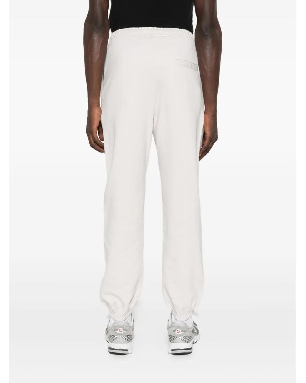 Pantalones Con Bajos Elásticos Y Cordones Y-3 de color White