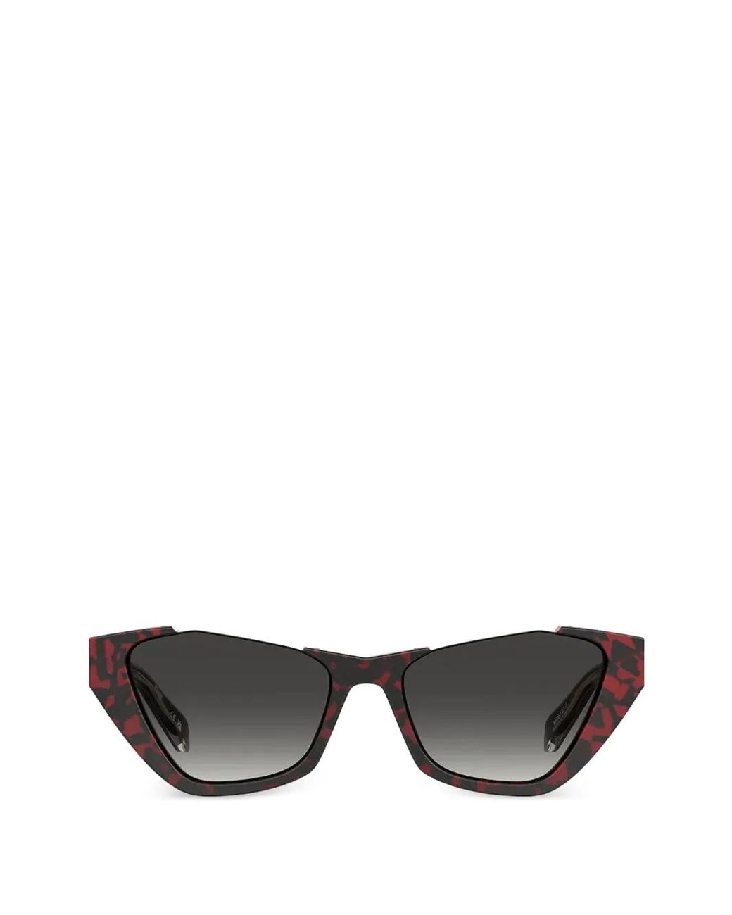 Moschino Gray Cat-Eye Sunglasses