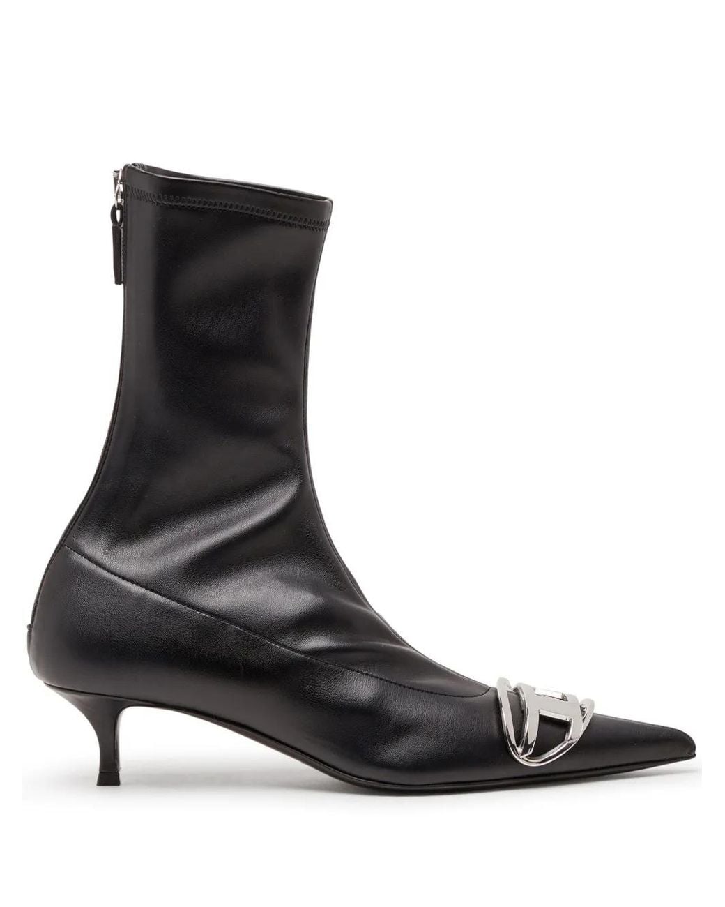 DIESEL Black D-Venus Ankle Boots