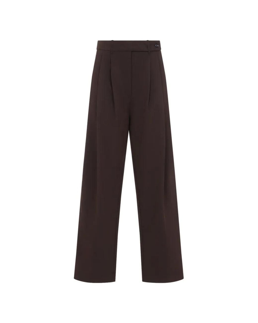 Co. White Pleated Trousers