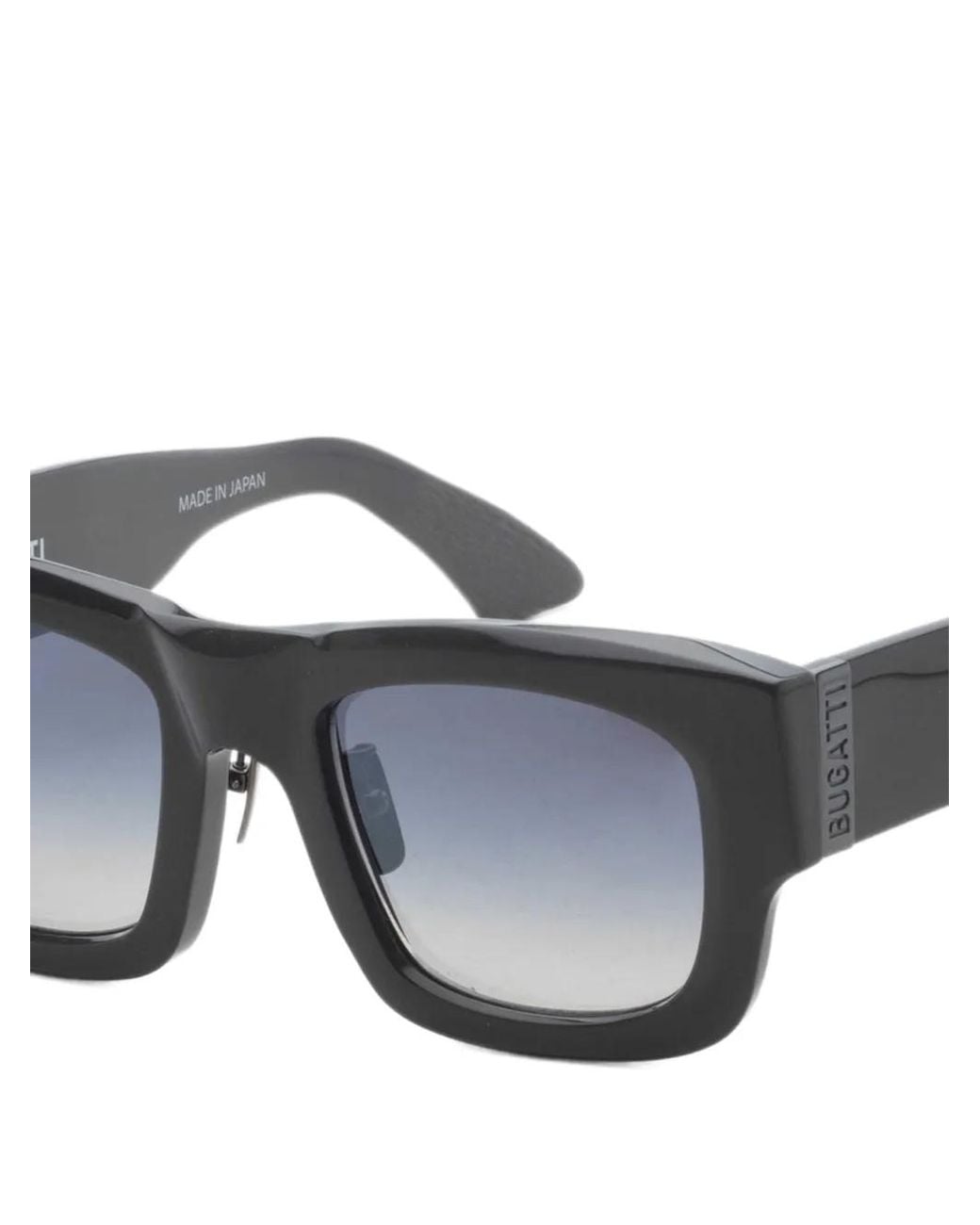 Bugatti Gray Square-Frame Sunglasses for men