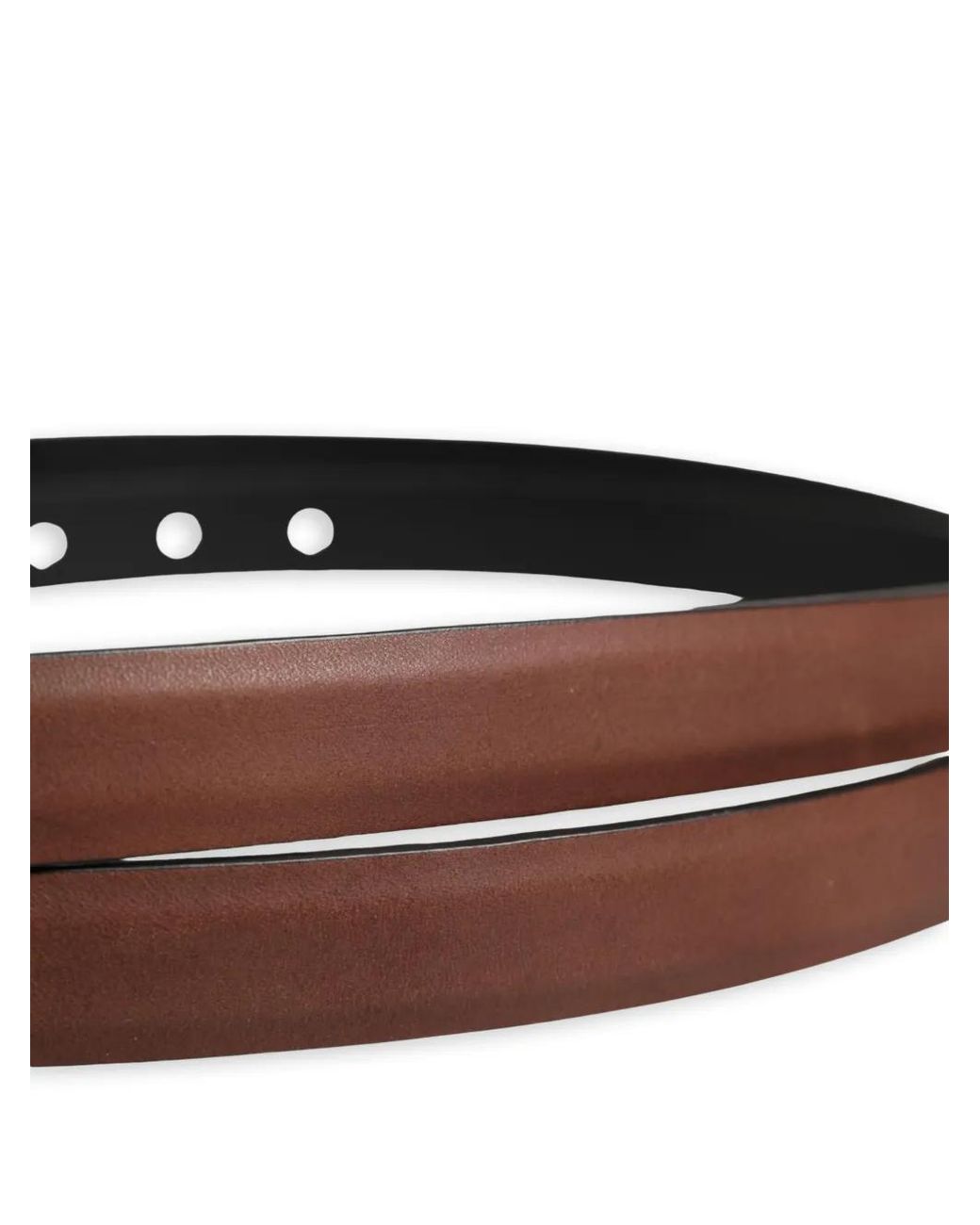 Dolce & Gabbana Brown Logo-Engraved Buckle Belt for men