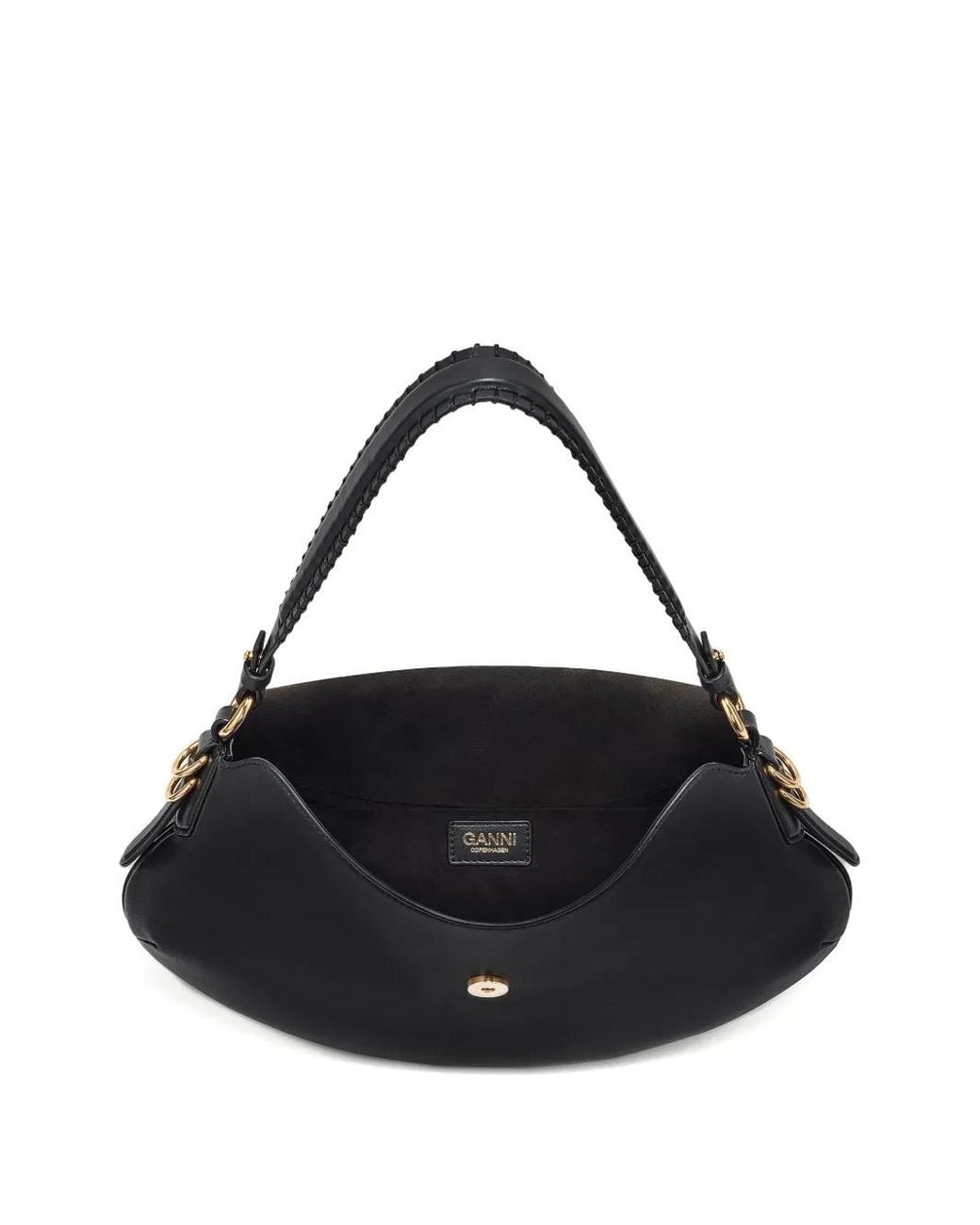 Ganni Black Shoulder Bags