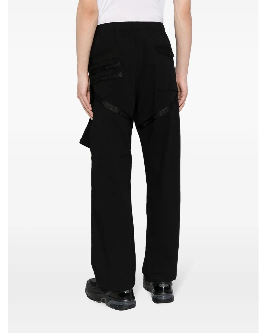 Maharishi Black 4548 Cordura Nyco Track Pants for men