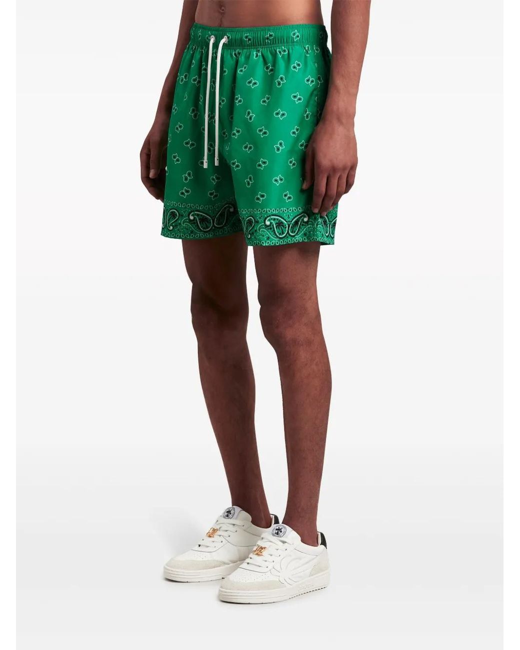Palm Angels Green Swimsuit for men