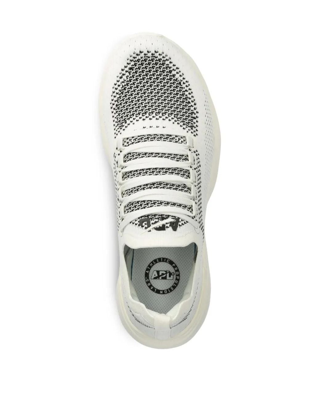 Athletic Propulsion Labs White Mesh-Panelled Sneakers