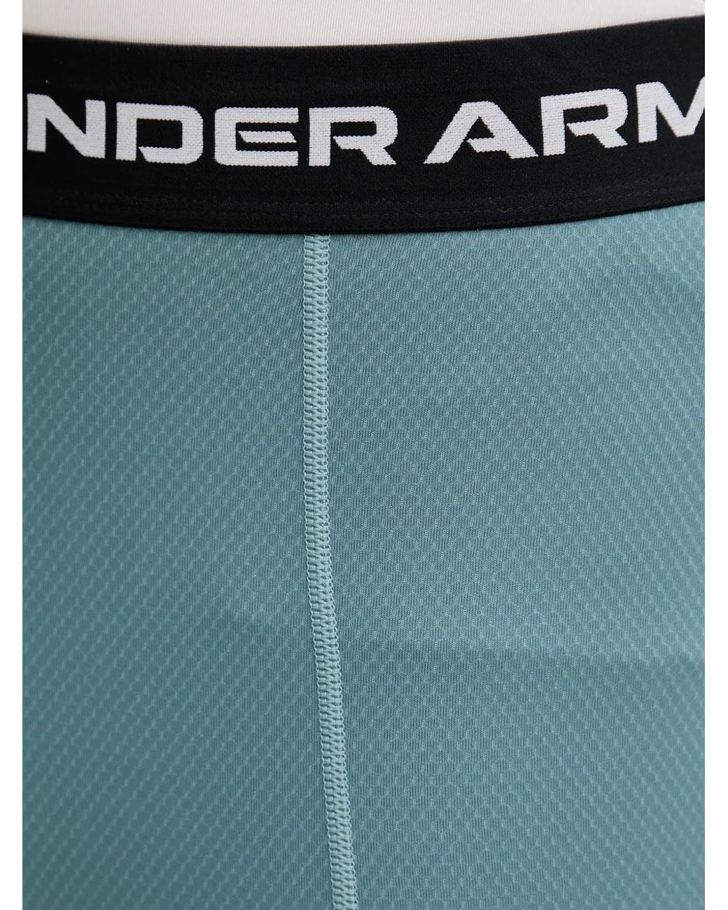 Under Armour Blue Logo-Waistband Leggings for men