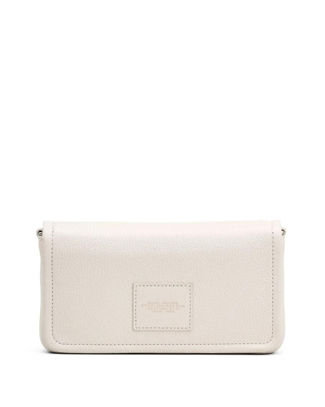 Borsa A Spalla The Leather Mini di Marc Jacobs in Natural