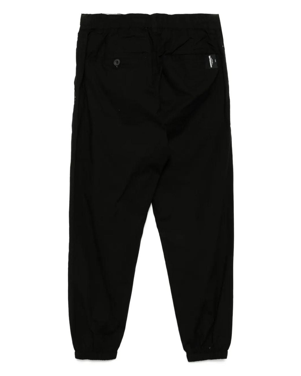 Chocoolate Black Drawstring Trousers for men