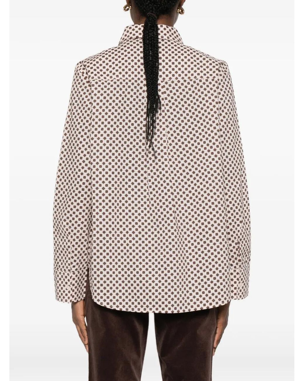 Marc O' Polo Natural Blouse À Imprimé Peau De Serpent
