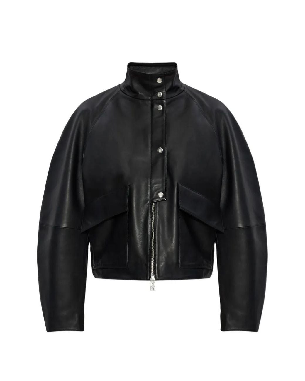 By Malene Birger Black Button Flap Jacket