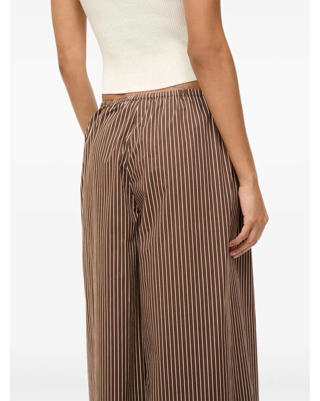 Staud Brown Bonfire Trousers