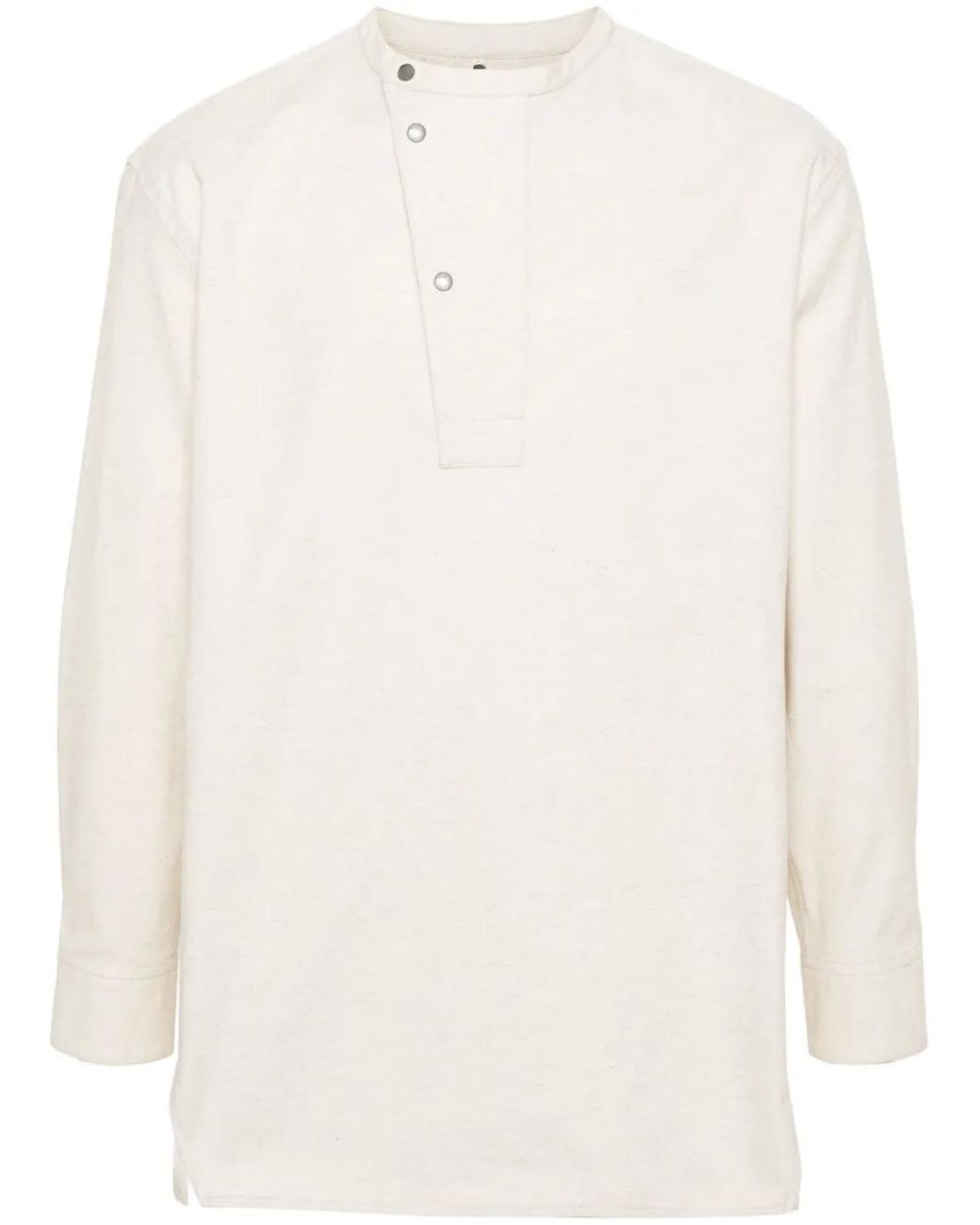 OAMC White Long-Sleeve Shirt for men