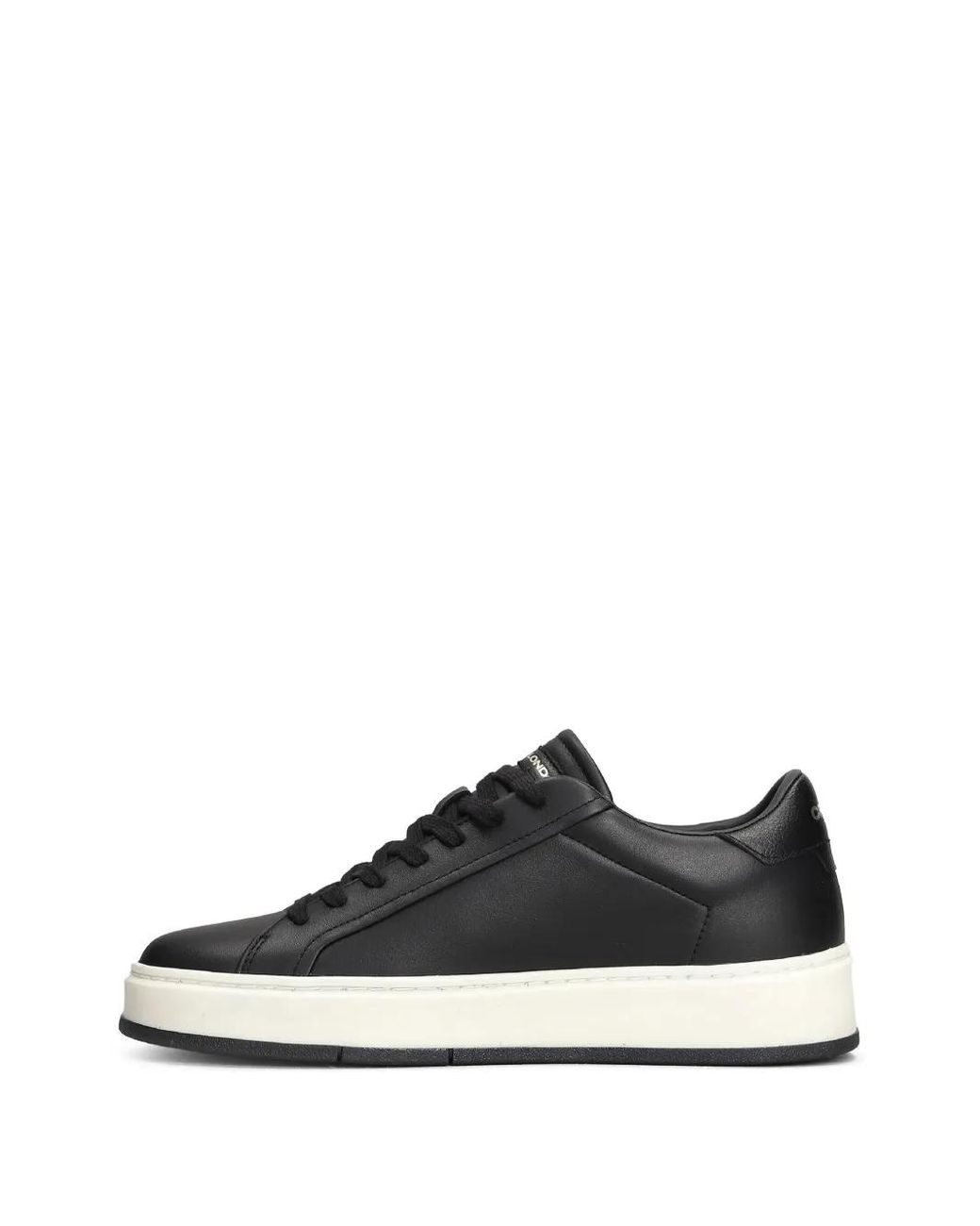 Crime London Black Destiny Low-Top Sneakers for men