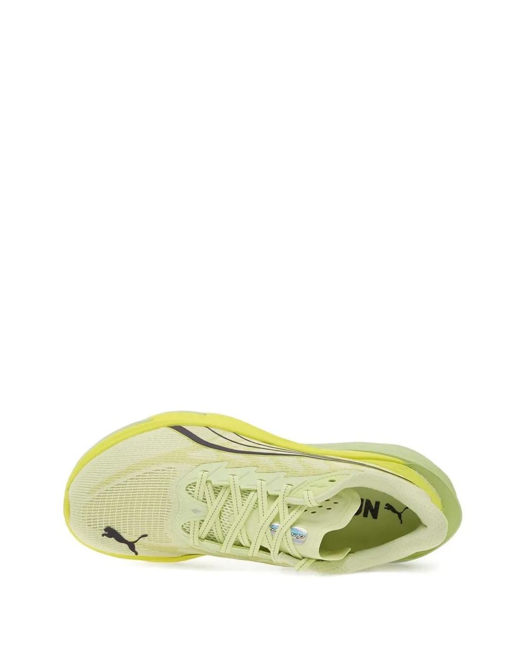 PUMA Yellow Deviate Nitro 4 Sneakers