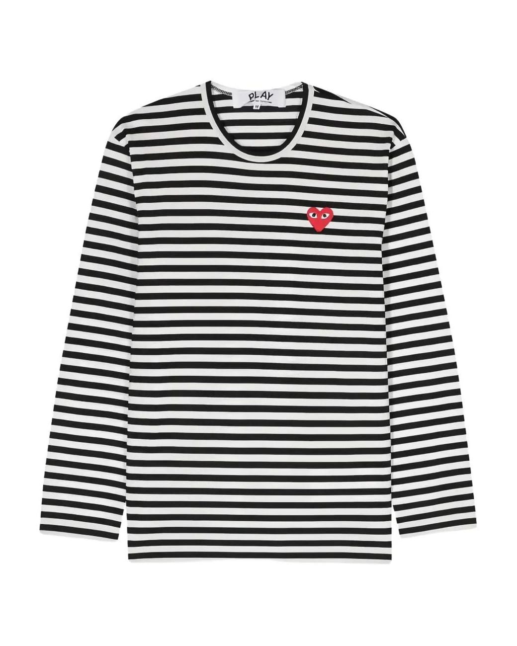 Comme des Garçons Black Striped T-Shirt