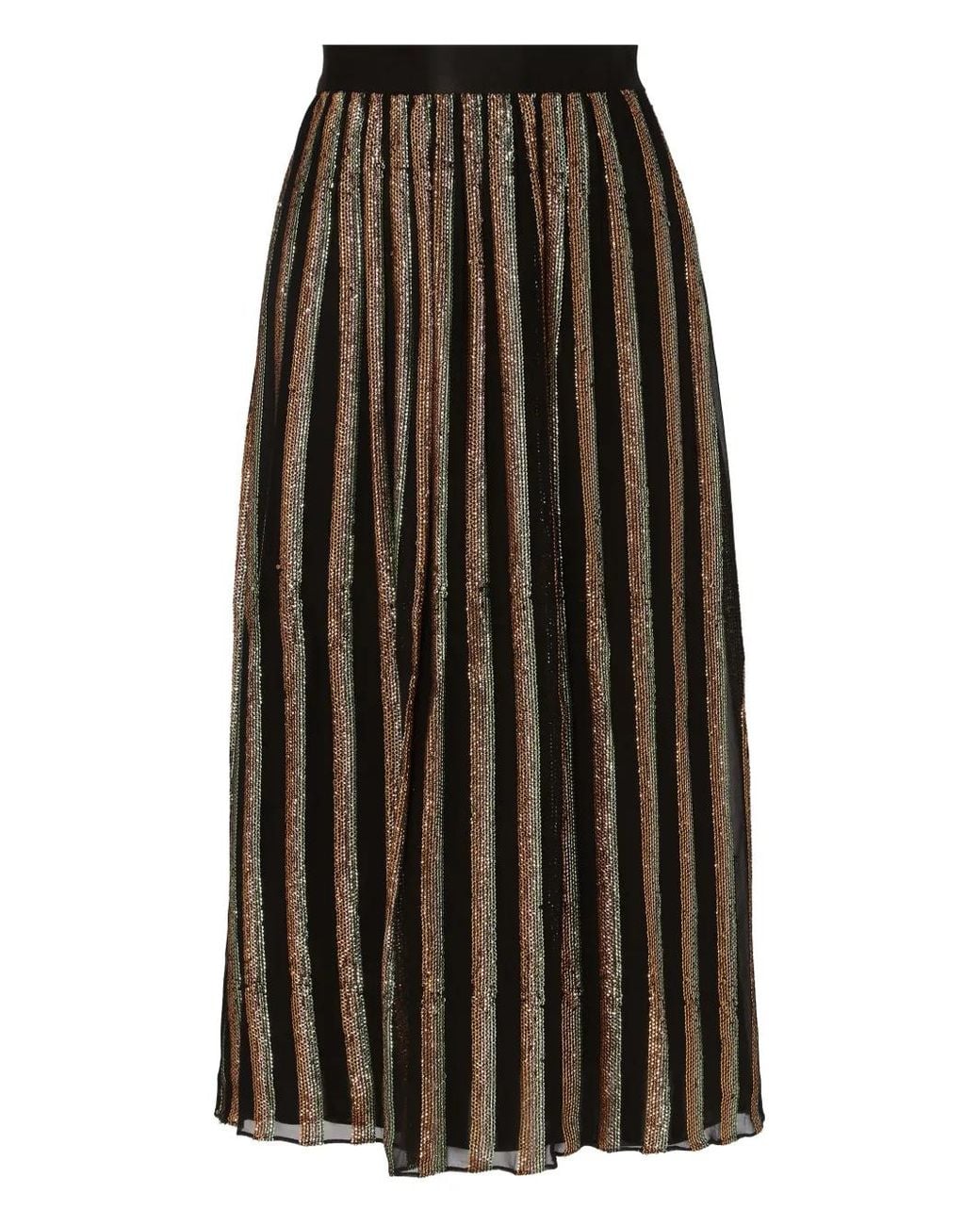 Temperley London Black Selena Skirt