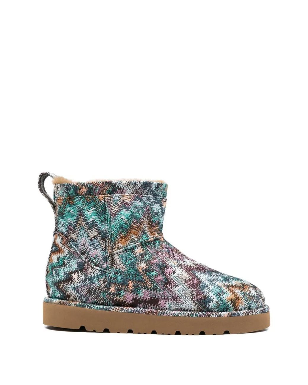 Missoni Blue Patterned Boots