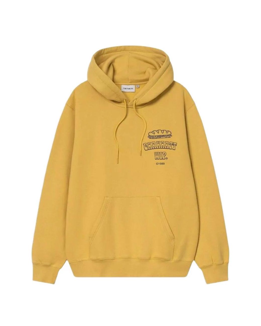 Carhartt Yellow Graphic-Print Hoodie for men