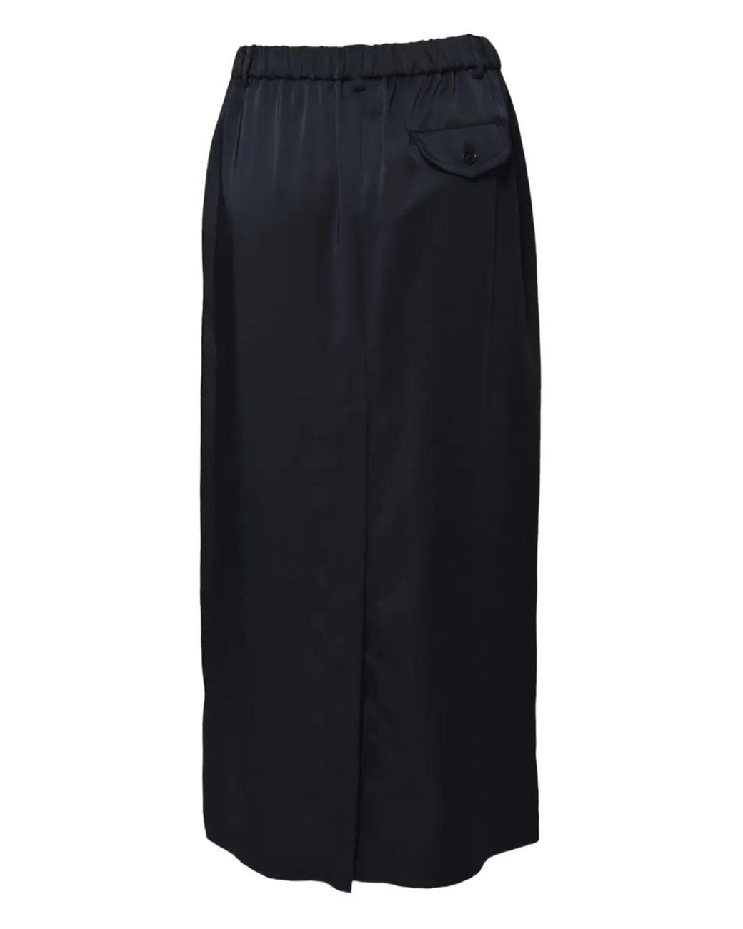 Aspesi Blue Elasticated Skirt