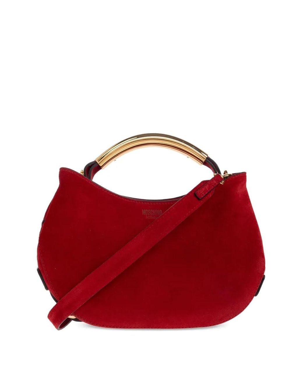 Moschino Red Handle Me Bag